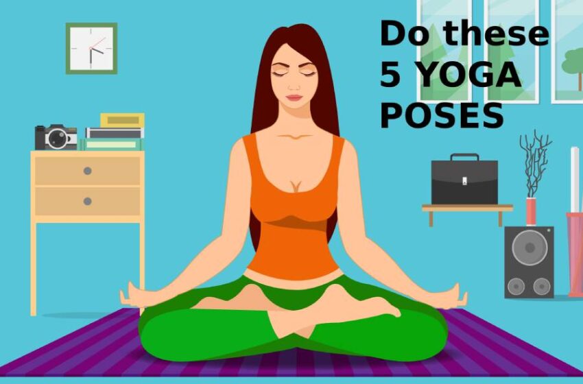 Must Do Yoga Poses to Undo the Damage Caused by Desk Job