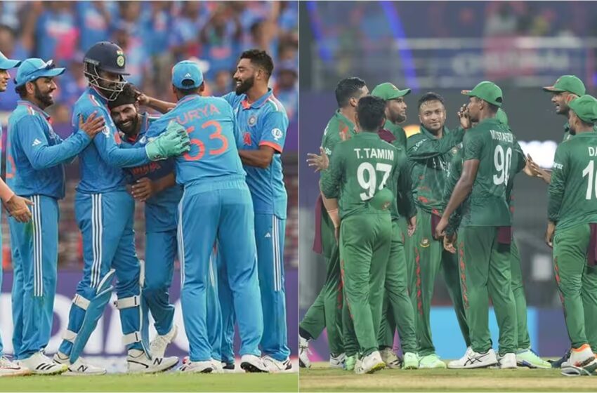  IND VS BAN Live Score, ICC Cricket World Cup 2023